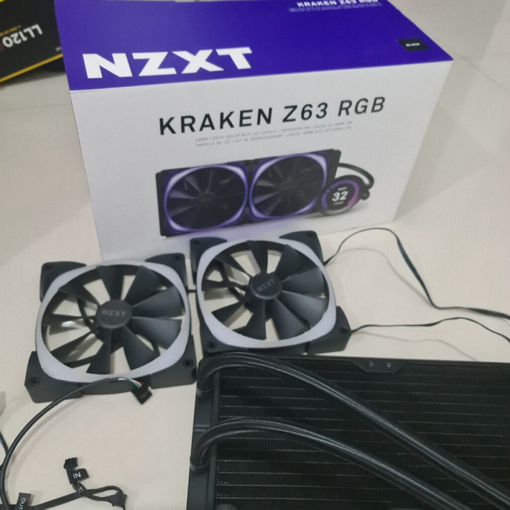 Nzxt Kraken Z63 Rgb 280mm Lcd Aio Cpu Cooler Black Teknody 1060